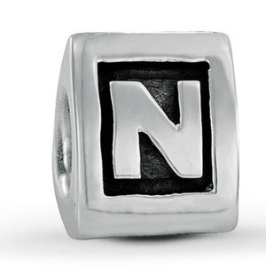 "N" Pandora Charm
